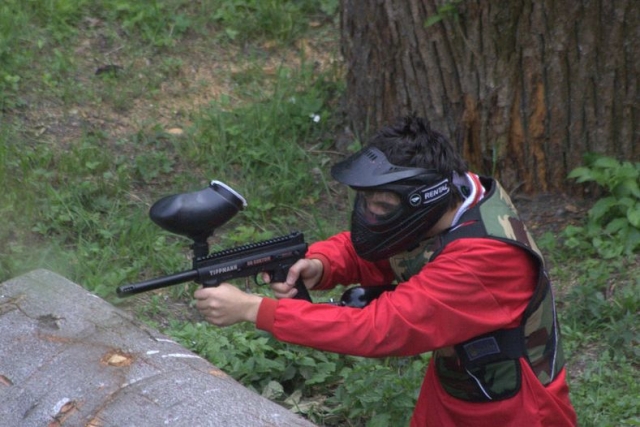  Paintball im Wald
